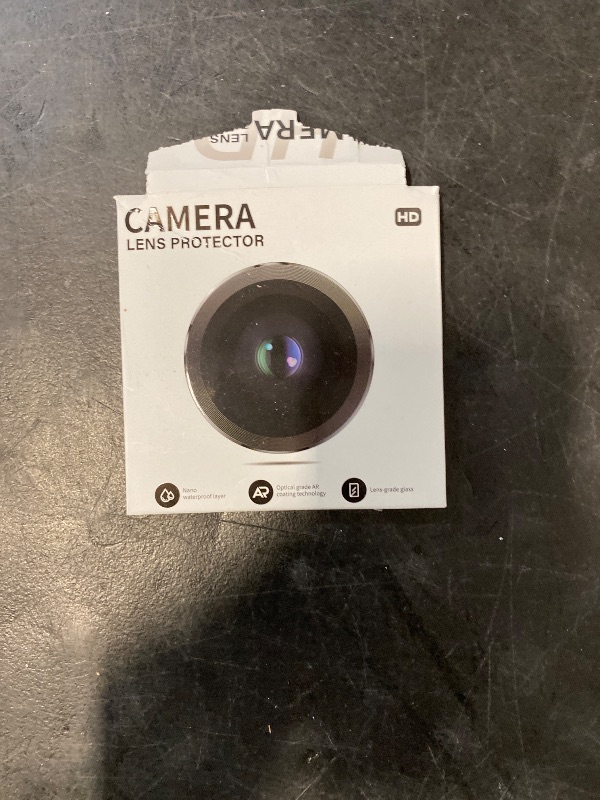 Photo 1 of Samsung Galaxy S25 Ultra Camera Lens Protector Military Grade | Shatterproof | Strong Adsorption | Matte Alloy Metal Ring | Glass Camera Screen Protector | Black
