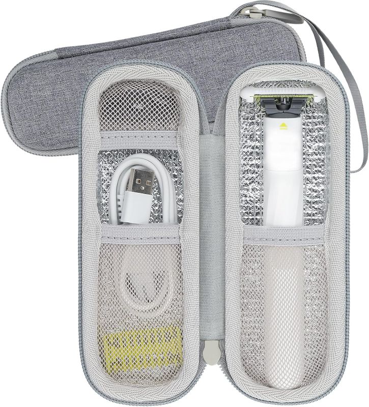 Photo 1 of (Case Only) Aenllosi Hard Case Compatible with Philips Norelco OneBlade,Philips Norelco Unisex Intimate Groomer & Trimmer QP1924/70 Organizer(Case Only)