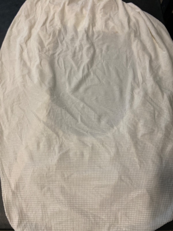 Photo 1 of Easy-Going Stretch Cushion Cover Sofa Cushion Furniture Protector Sofa Seat Sofa Slipcover Sofa Cover Soft Flexibility with Elastic Bottom (Oversized Sofa Cushion, Cream)