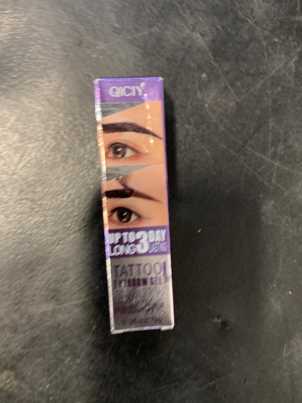 Photo 1 of Peel Off Eyebrow Color Gel Kit, Tattoo Eyebrow Gel Easy Peel Off, Last Up to 3 Days, Brow Peel Off Color, Waterproof, Transfer-proof, for Fuller & Defined Looking Eyebrow, grey brown