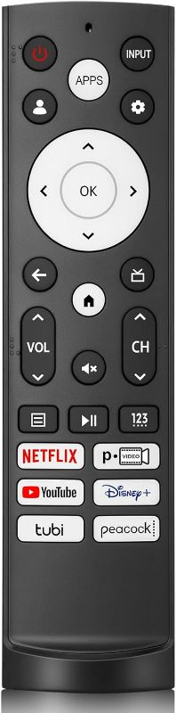 Photo 1 of Replacement Remote Control for Hisense Smart Google TV for Hisense UHD 4K ULED Google TVs