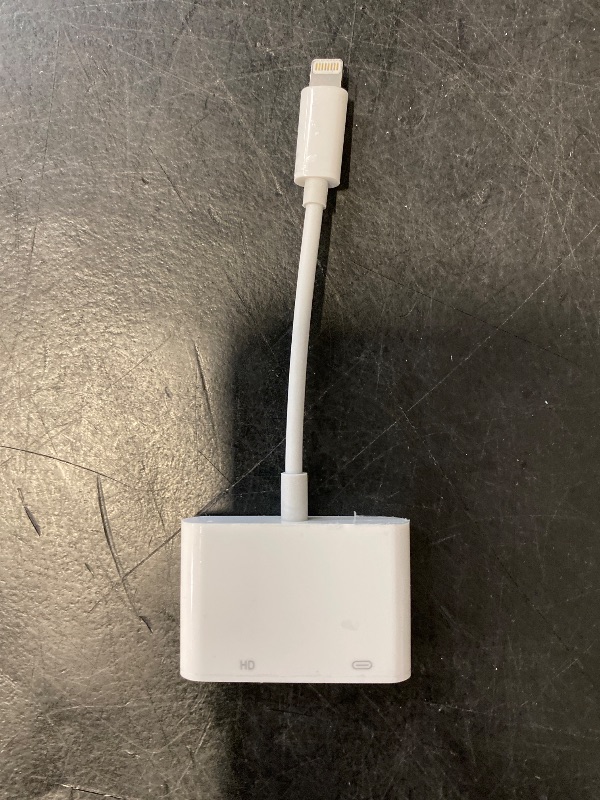 Photo 1 of Lightning to HDMI Adapter for iPhone, [Apple MFi Certified] Digital AV Dongle,1080P Sync Screen Cable with Lightning Charging Port for iPhone, iPad to TV/Projector/Monitor No Need Power Supply