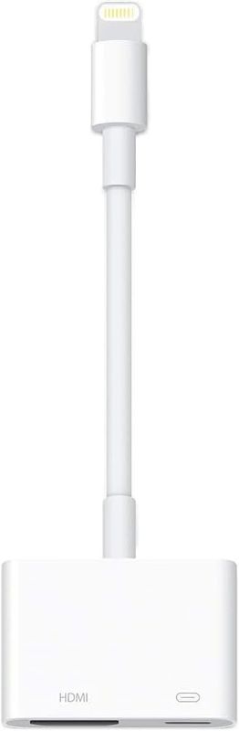 Photo 1 of Lightning to HDMI Adapter for iPhone, [Apple MFi Certified] Digital AV Dongle,1080P Sync Screen Cable with Lightning Charging Port for iPhone, iPad to TV/Projector/Monitor No Need Power Supply