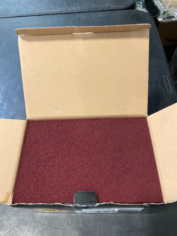 Photo 1 of Dura-Gold Premium 6" x 9" Maroon General Purpose Scuff Pads, Box of 10 - Scuffing, Scouring, Sanding, Paint Primer Prep Adhesion Scratch - Surface Preparation Automotive Car Auto Body Woodworking Wood