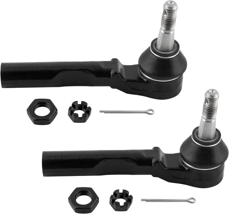 Photo 1 of BOXI (Set of 2) Front Outer Tie Rod Ends Fit for Chevrolet Malibu 2004 2005 2006 2007 2008 2009 2010 2011 2012 | for Pontiac G6 2005-2010 | for Saturn Aura 2007 2008 2009 | Replaces ES4258 ES800086