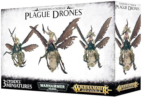Photo 1 of Games Workshop Warhammer 40k: Daemons of Nurgle - Plague Drones Miniature