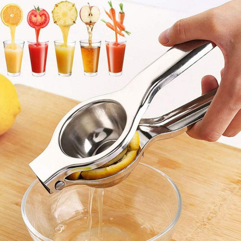 Photo 1 of Lemon Squeezer,Stainless Steel Manual Juicer,High Strength, Lemon Squeezer/Citrus Juicer/Hand Juice Extractor - Orange Juice/Lime Juice, Heavy Design, Anti-Etching and Dishwasher Safe