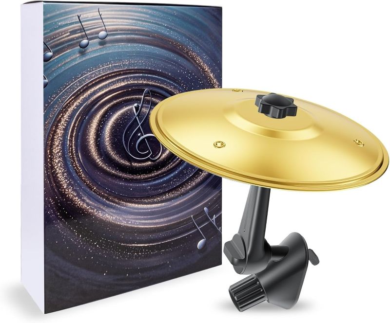 Photo 1 of Car Cymbal, Car Air Vent Mini Drum Crash Cymbal for Car Vent, Make Your Driving More Fun, Suitable for all Types of Vehicles, Gold