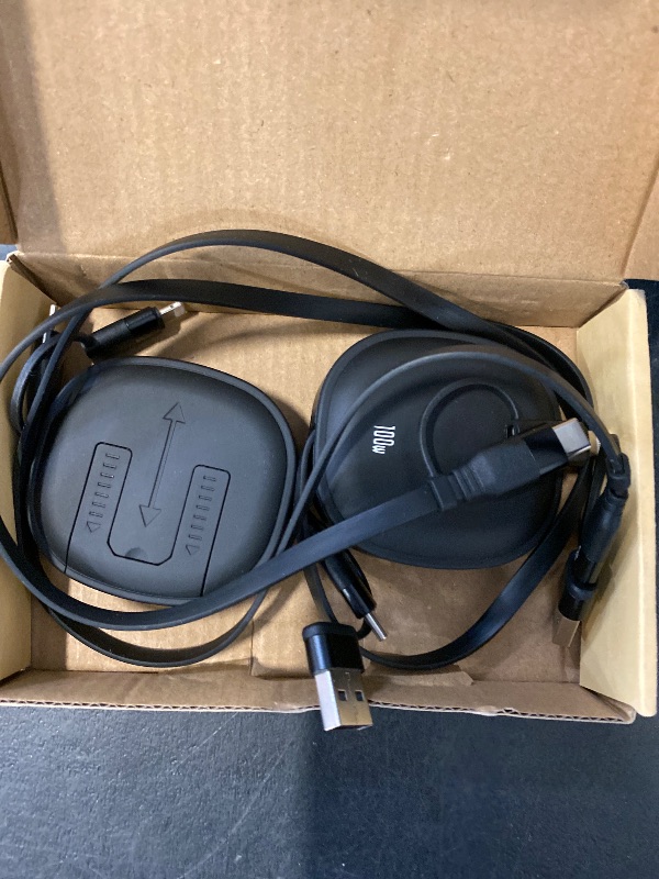 Photo 1 of Multi Charging Cable, 2Pack 5 in 1 Retractable Lightning Charger Cable 60W USB C to USB C Fast Charging, Multiple USBC Cord Multi Car Charger for iPhone 16/15/14 Pro Max,iPad,Samsung S24 S23,Tablets