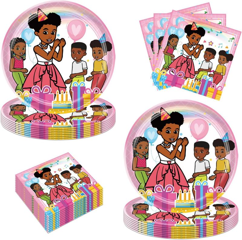 Photo 1 of 40pcs Gracies Corner Birthday Party Decoration include Napkins,Plates, for Gracies Corner party Supplies 