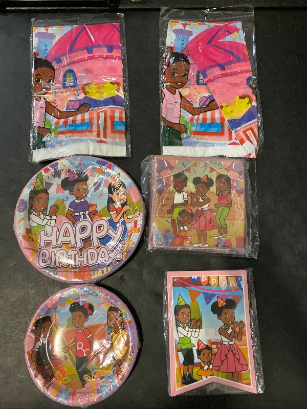 Photo 1 of 40pcs Gracies Corner Birthday Party Decoration include Napkins,Plates, for Gracies Corner party Supplies 