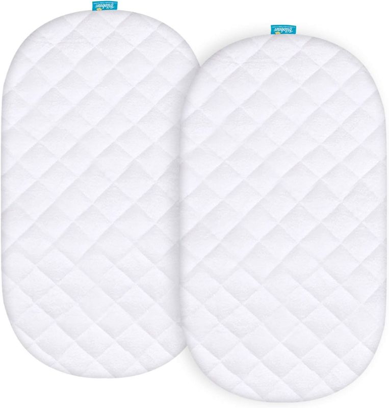 Photo 1 of Waterproof Bassinet Mattress Pad Cover Compatible with Graco Sense2Snooze Bassinet, 1 Pack, Ultra Soft Surface, Breathable and Easy Care