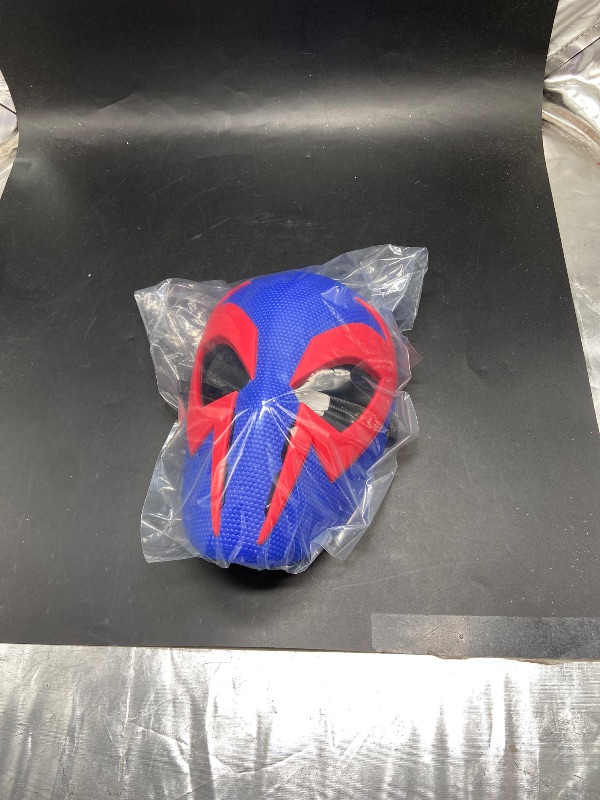 Photo 1 of Marvel Spider-Man: Across The Spider-Verse Spider-Man 2099 Mask for Kids Roleplay and Costume Dress Up, Toys for Kids Ages 5 and Up