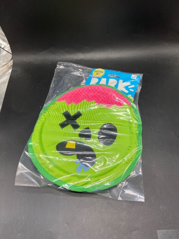 Photo 1 of BARK Halloween Disc Gusting Dwayne Zombie Dog Flying Disc Toy