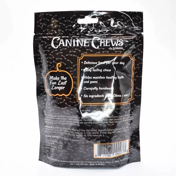 Photo 1 of 2 pack Canine Chews Color Kabob Chicken, Beef and Pork Flavor Rawhide Dog Treat 16 treas total