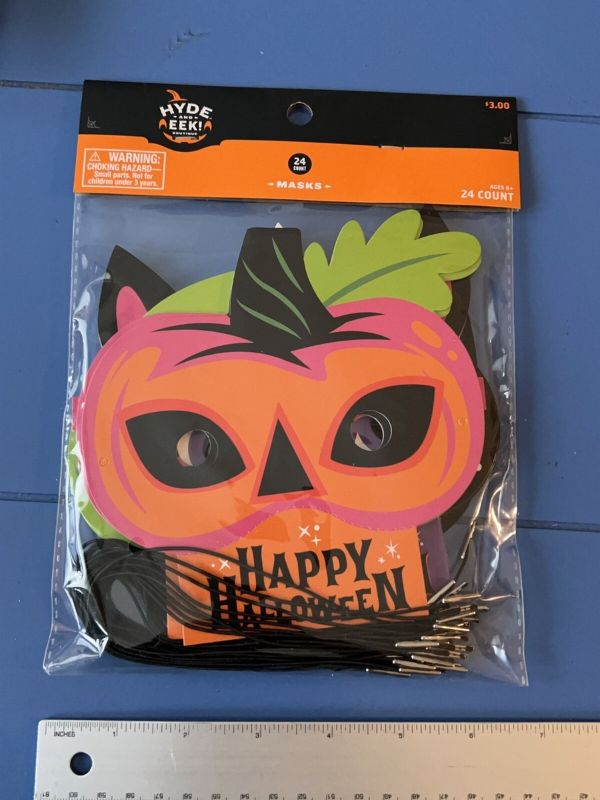 Photo 1 of 2 pack bundle Hyde And Eek Boutique, 48 Happy Halloween Masks 