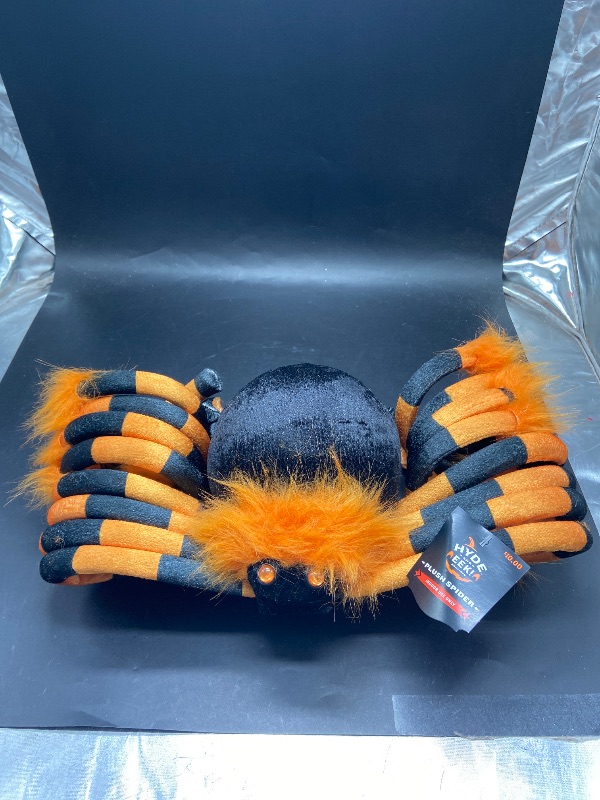 Photo 1 of  Plush Spider Halloween Decorative Prop - Hyde and EEK!