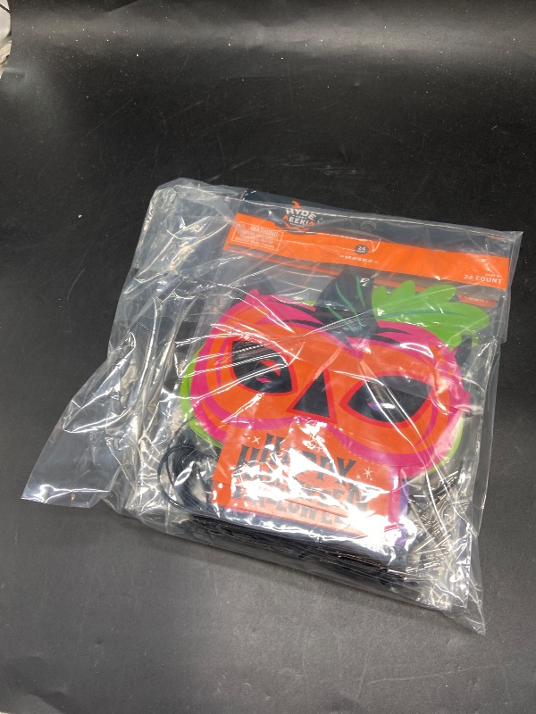 Photo 1 of 2 pack Hyde And Eek Boutique Happy Halloween Masks