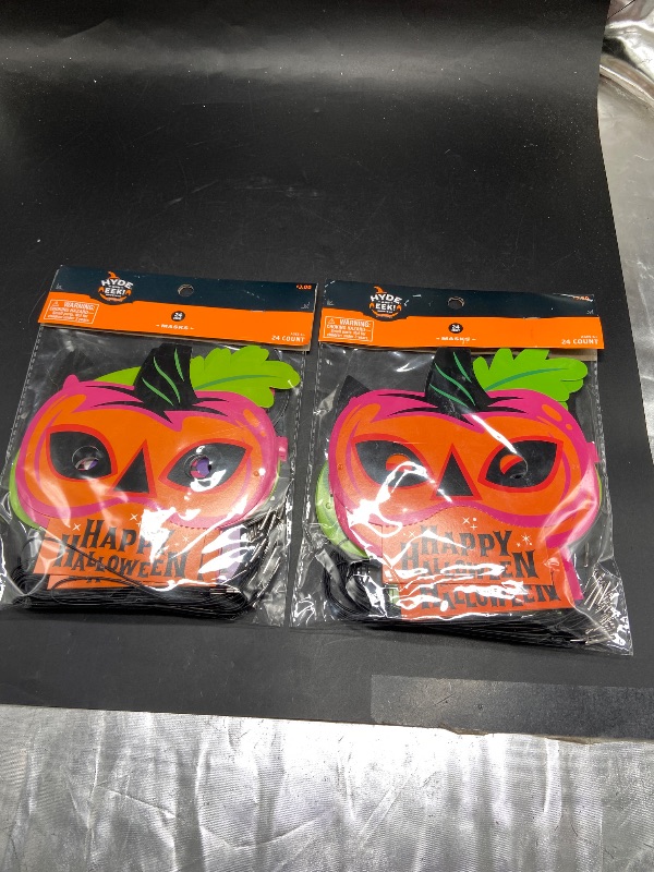 Photo 1 of 2 pack Hyde And Eek Boutique Happy Halloween Masks