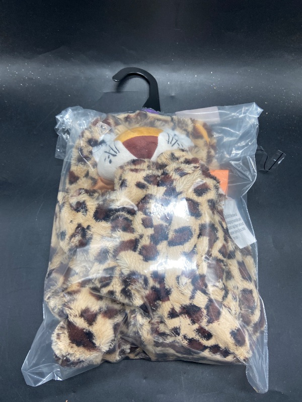 Photo 1 of 2-4 yr Hyde and Eek Baby Plush Leopard Costume Jumpsuit