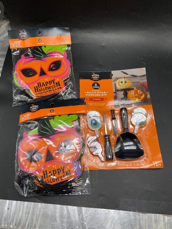 Photo 1 of 3 item bundle halloween accessories