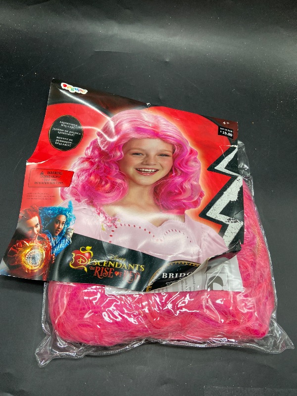 Photo 1 of NEW Girls Descendants 4 Rise of Red BRIDGET Costume Wig
