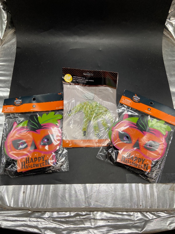 Photo 1 of 3 item bundle halloween accessories