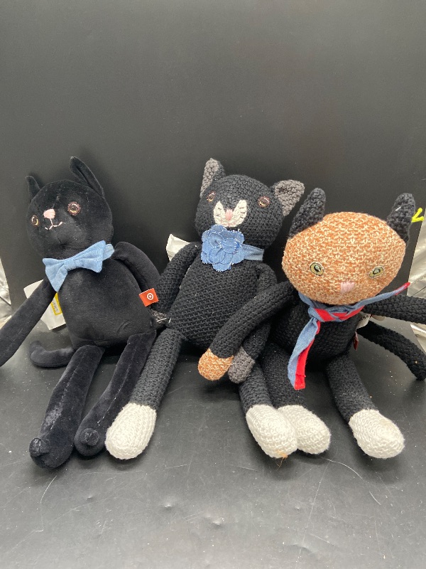 Photo 1 of Plush Toy Cat Set - the Cuddle Collab with Zelda, Titus & Brave New