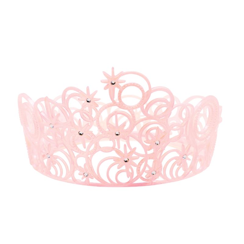 Photo 1 of Wicked Glinda Tiara Costume Accessory, Official Wicked Headpiece with Sparkling Details, 6.3 x 6 Inches
