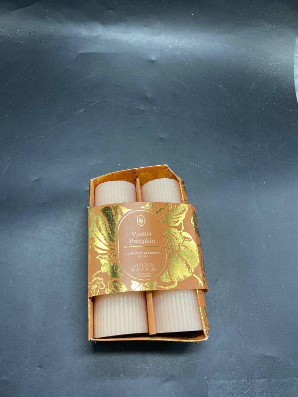 Photo 1 of 6"x2" 2pk Pillar Candle Set

