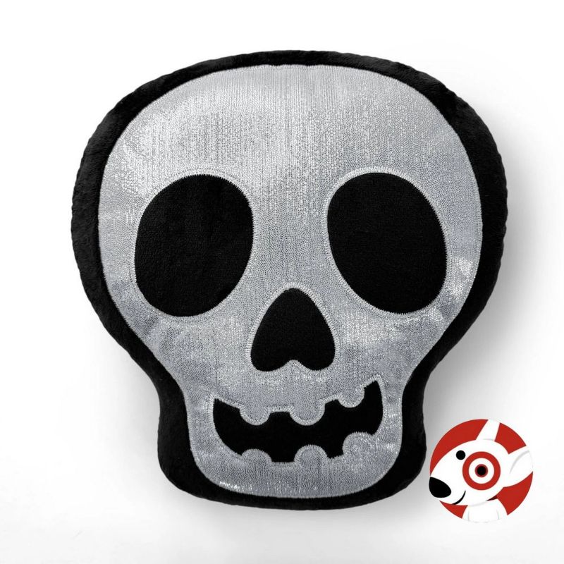 Photo 1 of Halloween Novelty SKULL Decorative Pillow Target Bullseye Playground 2024