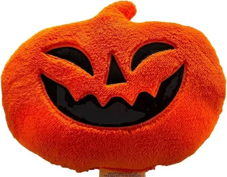 Photo 1 of Hyde & Eek! Boutique Pumpkin Shaped Halloween Faux Shearling Pillow