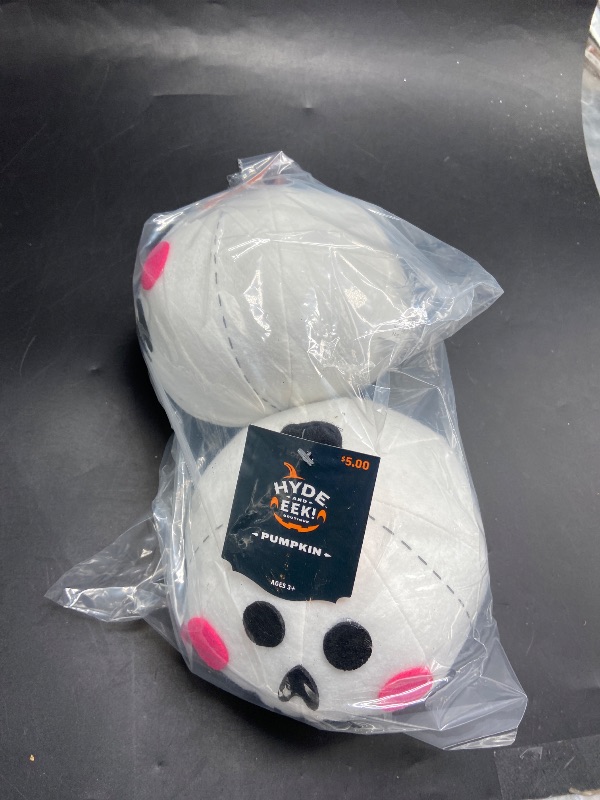 Photo 1 of Set of 2 Hyde and eek White Pumpkin