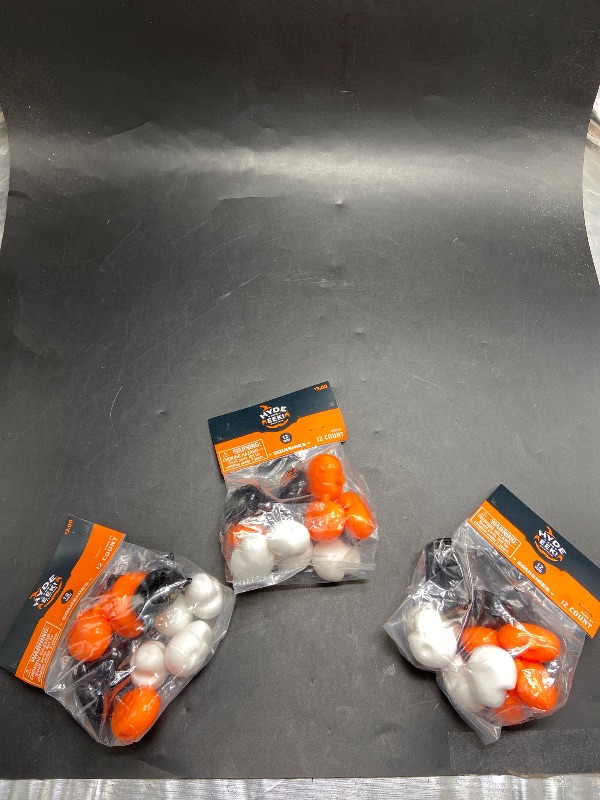 Photo 1 of Pack of 3-12ct Squishies Halloween Party Favors - Hyde  EEK! Boutique.