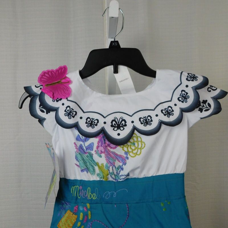 Photo 1 of M Disney Encanto Kids Mirabel Light-up Halloween Costume Dress 