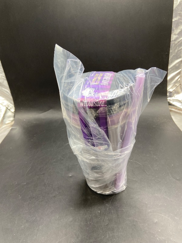 Photo 1 of Wednesday 3-Pack Glow in the dark tumblers.