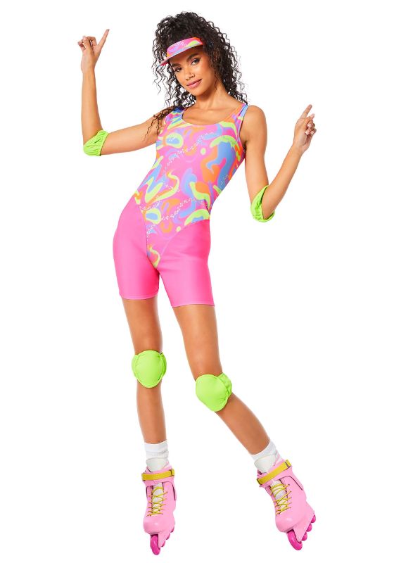 Photo 1 of Large- Roller Blade Barbie Women's Costume