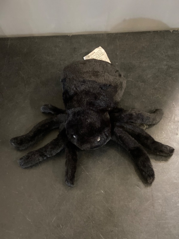 Photo 1 of MARTHA STEWART Faux Fur Spider Black HALLOWEEN Pillow 
