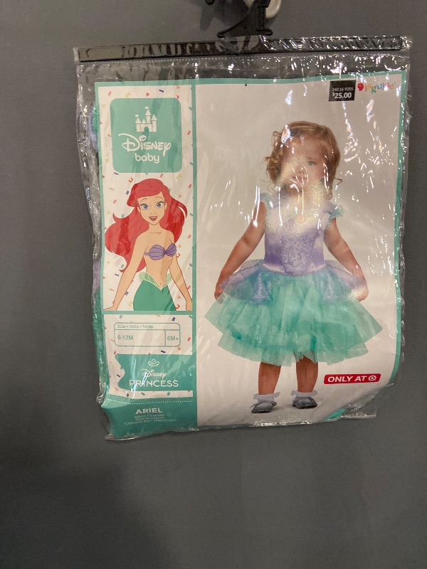 Photo 1 of (6-12M) Baby The Little Mermaid Ariel Tutu Halloween Costume