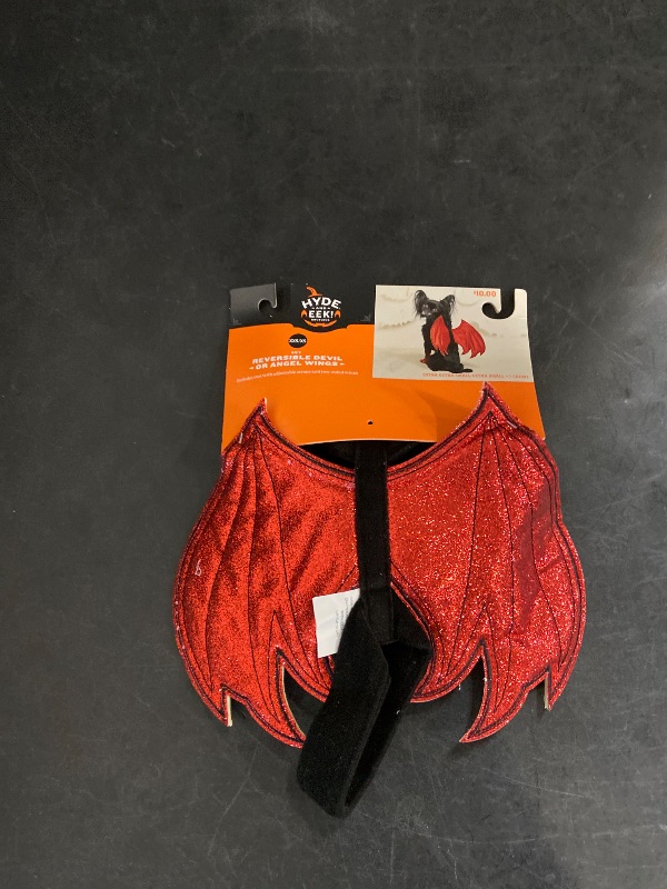 Photo 1 of Xs-Hyde & EEK! Boutique Halloween Reversible Red Devil/Angel Wings Dog Costume