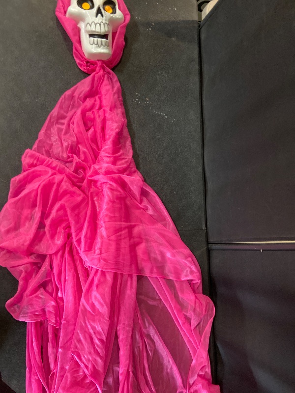 Photo 1 of Black Light Responsive Ghoul Halloween Decorative Prop Pink - Hyde & EEK!