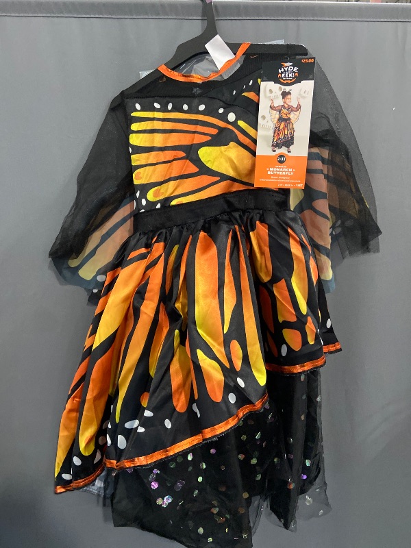 Photo 1 of Toddler 4-5T-HYDE and EEK Boutique Monarch Butterfly Halloween Costume 