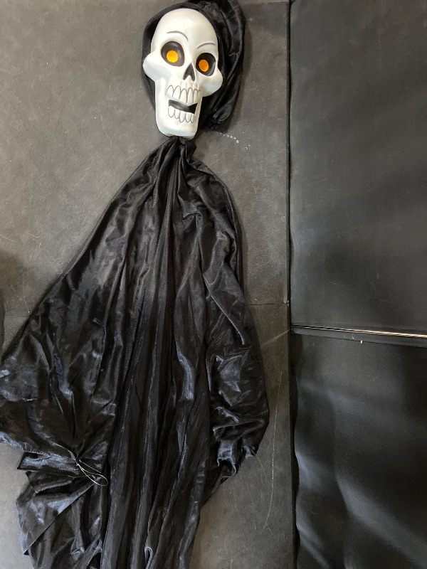 Photo 1 of Hyde EEK 65" Black Light Responsive Ghoul Halloween Decorative Prop Black