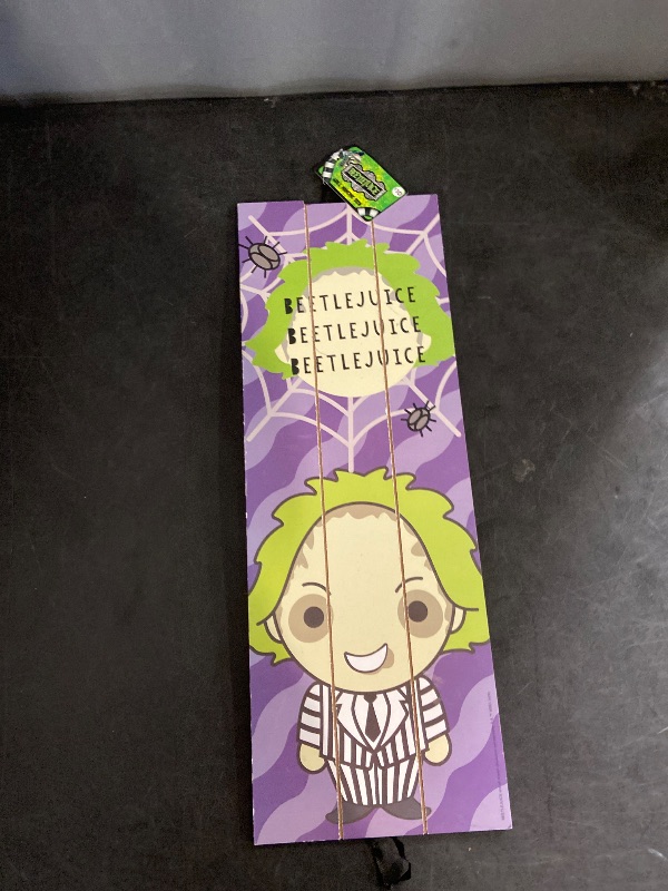 Photo 1 of Beetlejuice Halloween Wood Porch Sign
