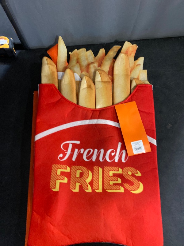 Photo 1 of One Size Fits Most -Kids + Adult French Fries Halloween Costume Sandwich Board - Hyde & EEK! Boutique