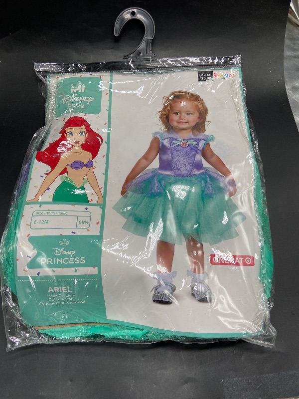 Photo 1 of Size M -Baby The Little Mermaid Ariel Tutu Halloween Costume