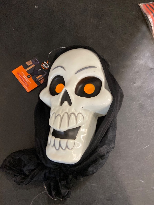 Photo 1 of 65" Black Light Responsive Ghoul Halloween Decorative Prop Black - Hyde & EEK! Boutique