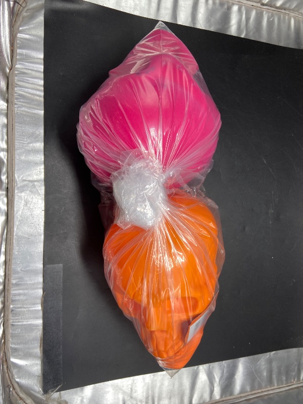 Photo 1 of Bundle of 2 - Skulls Pink and Orange- Halloween accessories
