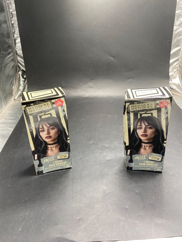 Photo 1 of Pack of 2 - beetlejuice  beetlejuice uv Glow Hair makeup  