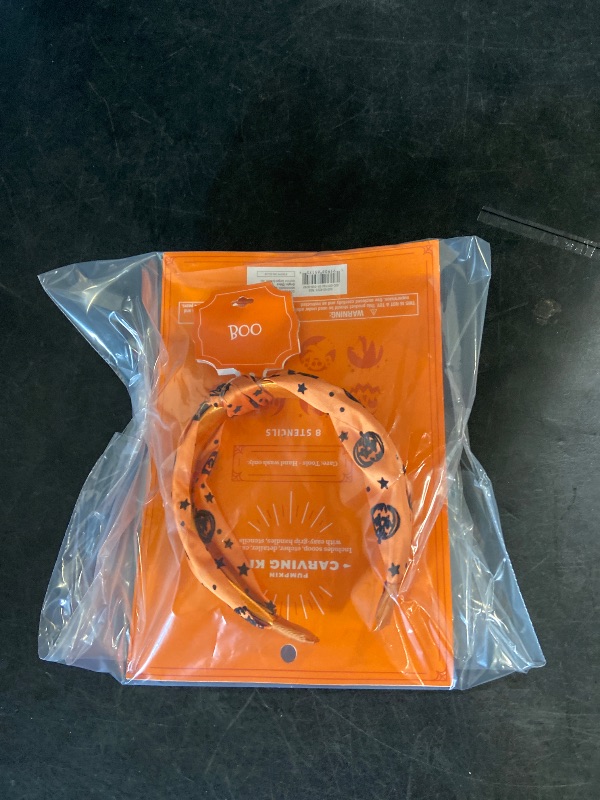 Photo 1 of Pumpkin Carving Kit - 8 Stencils and 4 Tools